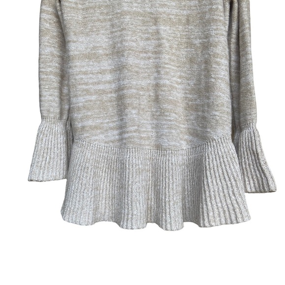 Style&co Bell Sleeve Marbled Knit Top - Picture 5 of 9